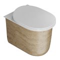 Підлоговий унітаз безободковий Artceram Chic, Travertine (CHV002 45;00) Підлогові 