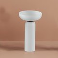 Пьедестал под раковину Ø 50 см ArtCeram Jolie, Matte white (JOC001 05;00) 