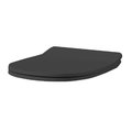 Крышка для унитаза Slim ArtCeram Ten SoftClose, Matte black (TEA005 17) 