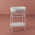 Консоль підлогова 35X48 h83 см під раковину Artceram Fuori Scala, Matte white (ACA055 05) ArtCeram Консоль