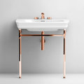 Консоль металлическая 55 см Artceram Civitas, Pink Gold (CIA001 77) ArtCeram Консоль