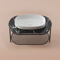 Полка сетчатая для металлической консоли ArtCeram Flair 4.0, Matte black (TFA013 17) Полочки ArtCeram