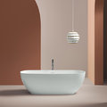 Ванна окрема 170×70 h50 см, штучний камінь LivingTec, Artceram Hoop, Grossy white (ACW002 01;00) ArtCeram Овальні