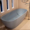 Ванна окрема 170×70 h50 см, штучний камінь LivingTec, Artceram Hoop, Grey olive (ACW002 15;00) ArtCeram Овальні