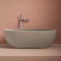 Ванна окрема 170×70 h50 см, штучний камінь LivingTec, Artceram Hoop, Brown Matera (ACW002 41;00) ArtCeram Овальні