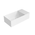 Керамическая раковина 50х25 см Flaminia App AppLight 5025, White (AP5025) На столешницу, На тумбу, Подвесные Прямоугольные