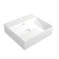 Керамическая раковина 50х47 см Flaminia App AppLight 5047, White (AP5047) На столешницу, На тумбу, Подвесные Прямоугольные