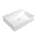 Керамическая раковина 60х47 см Flaminia App AppLight 60, Milky White (AP6047LAT) Накладной, Подвесные Прямоугольные