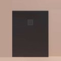 Душевой поддон 100x80 см керамика Artceram Lapis, Matte black (PDR024 17;00) Мелкие Черный матовый