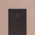 Душовий піддон 90x80 см кераміка Artceram Lapis, Matte black (PDR031 17;00) Чорний матовий