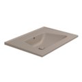 Керамическая раковина 72х51,5 см Flaminia Bloom 70, Argilla (BM70LARG) На консоль, На столешницу, На тумбу Прямоугольные