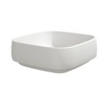 Керамическая раковина 40х40 см Flaminia Flag 40, Milky White (FG40ALAT) На столешницу, На тумбу Квадратные