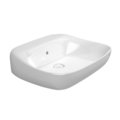 Керамическая раковина 60х49 см Flaminia Fluo 60, White (FU60L) Накладной, Подвесные Овальные