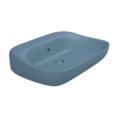 Керамическая раковина 70х49 см Flaminia Fluo 70, Nuvola (FU70LNUV) Накладной, Подвесные Овальные