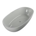 Ванна отдельностоящая 176x91xH52,5 см, искусственный камень, Flaminia App, Grey (AP176VGR) Flaminia Овальные