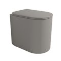 Підлоговий унітаз безободковий Flaminia Astra Goclean®, з сидінням Slim Soft Close, Cenere (AS117GCEN+ASCW05CEN) Підлогові 