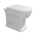 Напольный унитаз Flaminia Efi Plus, с сиденьем Slim Soft Close, White (EF117R+23/CR) Напольные 