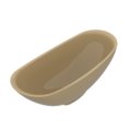 Ванна из искусственного камня отдельностоящая Flaminia IO 165х70 см, Beige (IO70SMBG) Flaminia Овальные