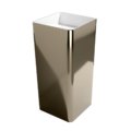 Підлогова керамічна раковина Flaminia Monowash 40, White/Platinum (MW40PPLA) Підлогові 