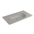 Керамическая раковина 90х48,5хh14 см Flaminia Nuda Flat 90, Cenere (ND90LCEN) Подвесные Прямоугольные