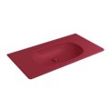 Керамічна раковина 90х48, 5хh14 см Flaminia Nuda Flat 90, Rosso Rubens (ND90LRRU) Підвісні 