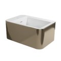 Подвесное биде Flaminia Nile, White/Platinum (NL218PLA) Подвесные Белый/платина