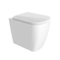 Унітаз підлоговий безободковий Flaminia Play Gosilent, з сидінням Soft Close, White (PY117S+PYCW05) Підлогові 