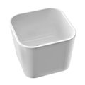 Накладная раковина из литого камня 40х40 см Marmorin Balia, белый (P_U_008_01_0400) На столешницу, На тумбу, Накладной Квадратные
