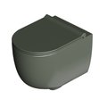 Унитаз подвесной безободковый Alice Ceramica UNICA 50, с сиденьем Soft Close, Pino grossy (32220195 FI+MC2295ES) Подвесные 