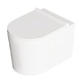 Унитаз подвесной безободковый Alice Ceramica Form, с сиденьем Soft Close, White matt (22300109 FI+MC2209ES) Подвесные 