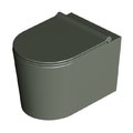 Унитаз подвесной безободковый Alice Ceramica Form, с сиденьем Soft Close, Pino grossy (22300195 FI+MC2295ES) Подвесные 