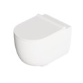Унитаз подвесной безободковый Alice Ceramica UNICA 52, с сиденьем Soft Close, White grossy (32254101 FI+MC2201ES) Подвесные 