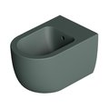 Подвесное биде Alice Ceramica UNICA 55, Verde Alpi matt (32250139 FI) Подвесные Зеленый, Зеленый матовый