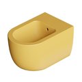 Подвесное биде Alice Ceramica UNICA 55, Miele grossy (32250196 FI) Подвесные Желтый