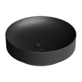 Накладная раковина Ø45 см Alice Ceramica Form, Black matt (22420108) На столешницу, На тумбу, Накладной Круглые