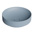 Накладная раковина Ø45 см Alice Ceramica Form, Laguna matt (22420145) На столешницу, На тумбу, Накладной Круглые