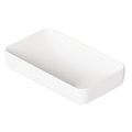Накладная раковина 60х35 см Alice Ceramica Form, White grossy (22410101) На столешницу, На тумбу, Накладной Прямоугольные