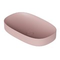 Накладная раковина 65х40 см Alice Ceramica Form, Malva matt (22400147) На столешницу, На тумбу, Накладной Овальные