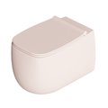Унітаз підвісний безободковий Alice Ceramica Nur, з сидінням Soft Close, Rosa matt (33120137 FI+MC3337S) Підвісні 