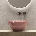 Накладная раковина Ø40xh20 см Alice Ceramica Unica, с донным клапаном, Tabasco grossy (32180197+PIL0697) На столешницу, На тумбу, Накладной Круглые