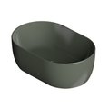 Накладная раковина 55х35 см Alice Ceramica Unica, Pino grossy (32120195) На столешницу, На тумбу, Накладной Овальные