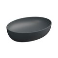 Накладная раковина 55x42 h13,5 см GSG Easy, Ebano satinato (EALAVOV55 028) На столешницу, Накладной Овальные