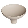 Накладная раковина ø40xh20 см Alice Ceramica Equilibrium, Rosa matt (35200137) На пьедестал, На столешницу, Накладной Круглые