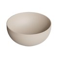 Накладная раковина Ø37xh15 см Alice Ceramica Form, Sabbia matt (22430144) На столешницу, На тумбу, Накладной Круглые