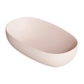 Накладная раковина 60x35 см Alice Ceramica Form, Rosa matt (22440137) На столешницу, На тумбу, Накладной Овальные