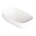 Накладна раковина 60x37 см Alice Ceramica Form, White grossy (22450101) На стільницю, На тумбу, Накладної 