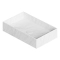 Накладная раковина 60x37 см Alice Ceramica Hide, Carrara (31130185) На столешницу, На тумбу, Накладной Прямоугольные