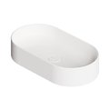 Накладная раковина 65x35 см Alice Ceramica Hide, White grossy (31120101) На столешницу, На тумбу, Накладной Овальные