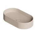 Накладна раковина 65x35 см Alice Ceramica Hide, Sabbia matt (31120144) На стільницю, На тумбу, Накладної 