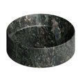 Накладна раковина Ø40xh12 см Alice Ceramica Hide, Bronze (31140187) На стільницю, На тумбу, Накладної 